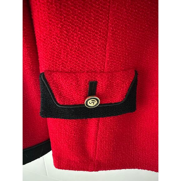 St.John suit jacket size 2 skirt size 6 . - Picture 7 of 15